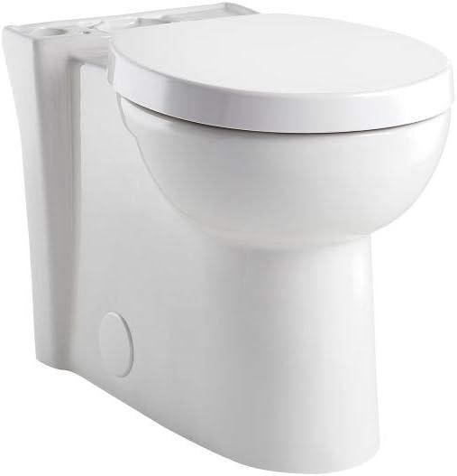 White Ceramic Round Front Tall Height Toilet Bowl