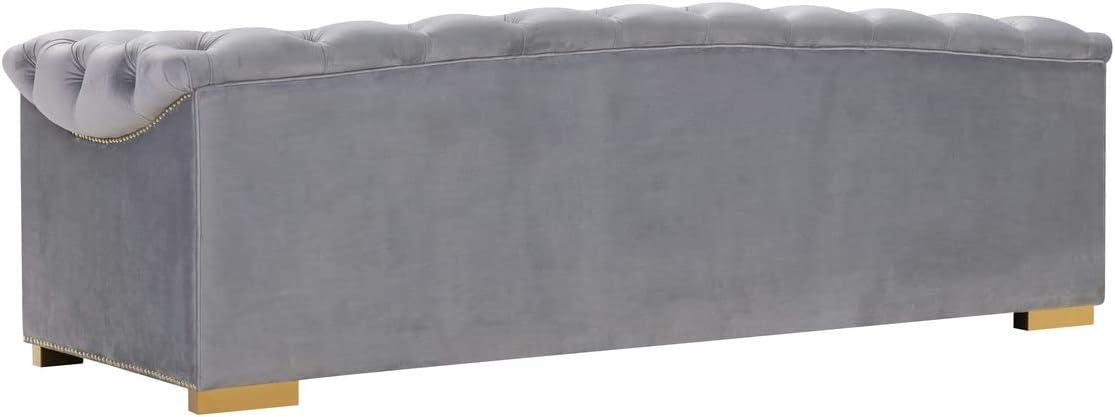 Farah 92.1'' Velvet Sofa