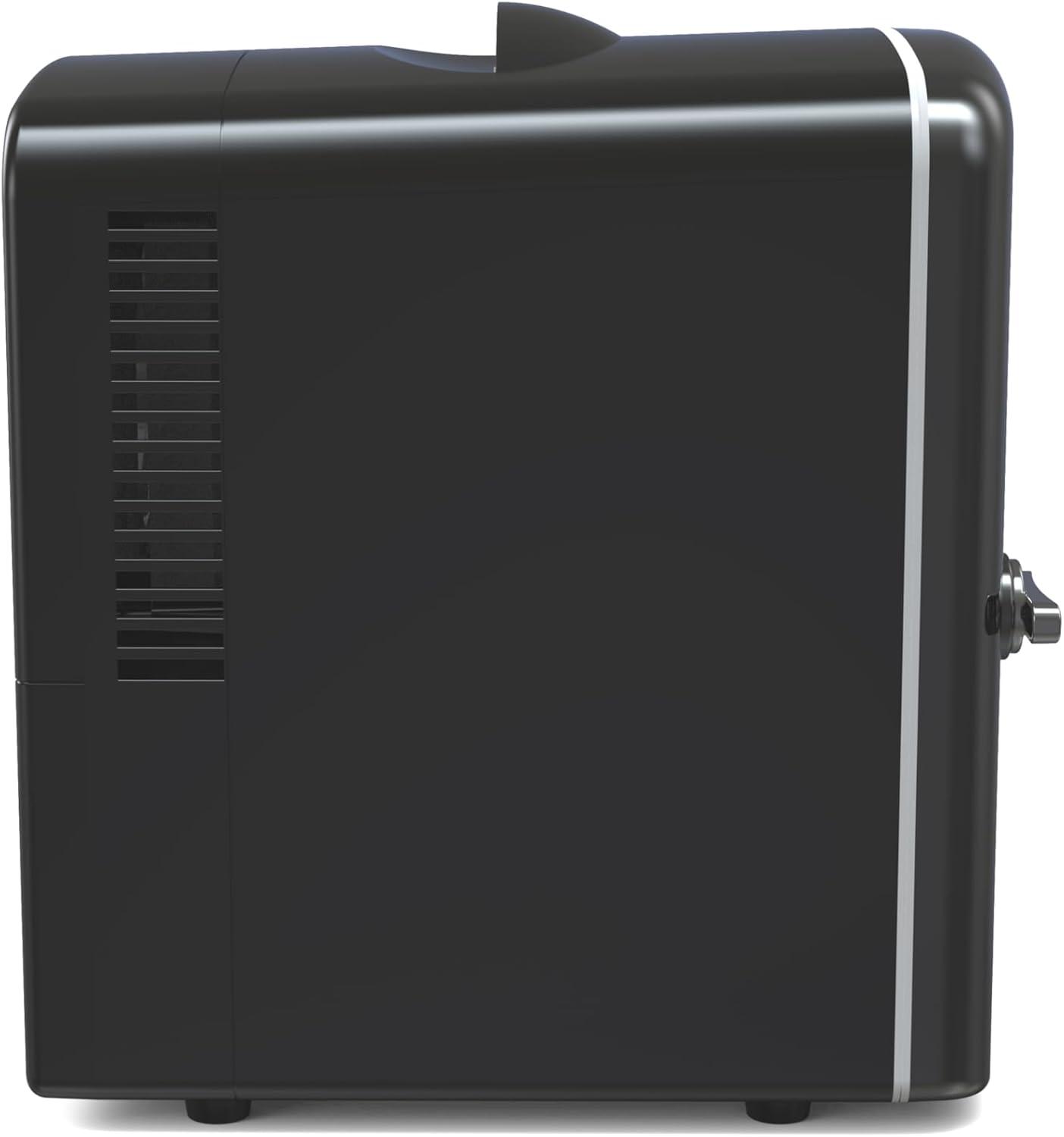 Frigidaire, 6 Can/4L Mini Personal Retro Fridge Cooler, EFMIS229, Black