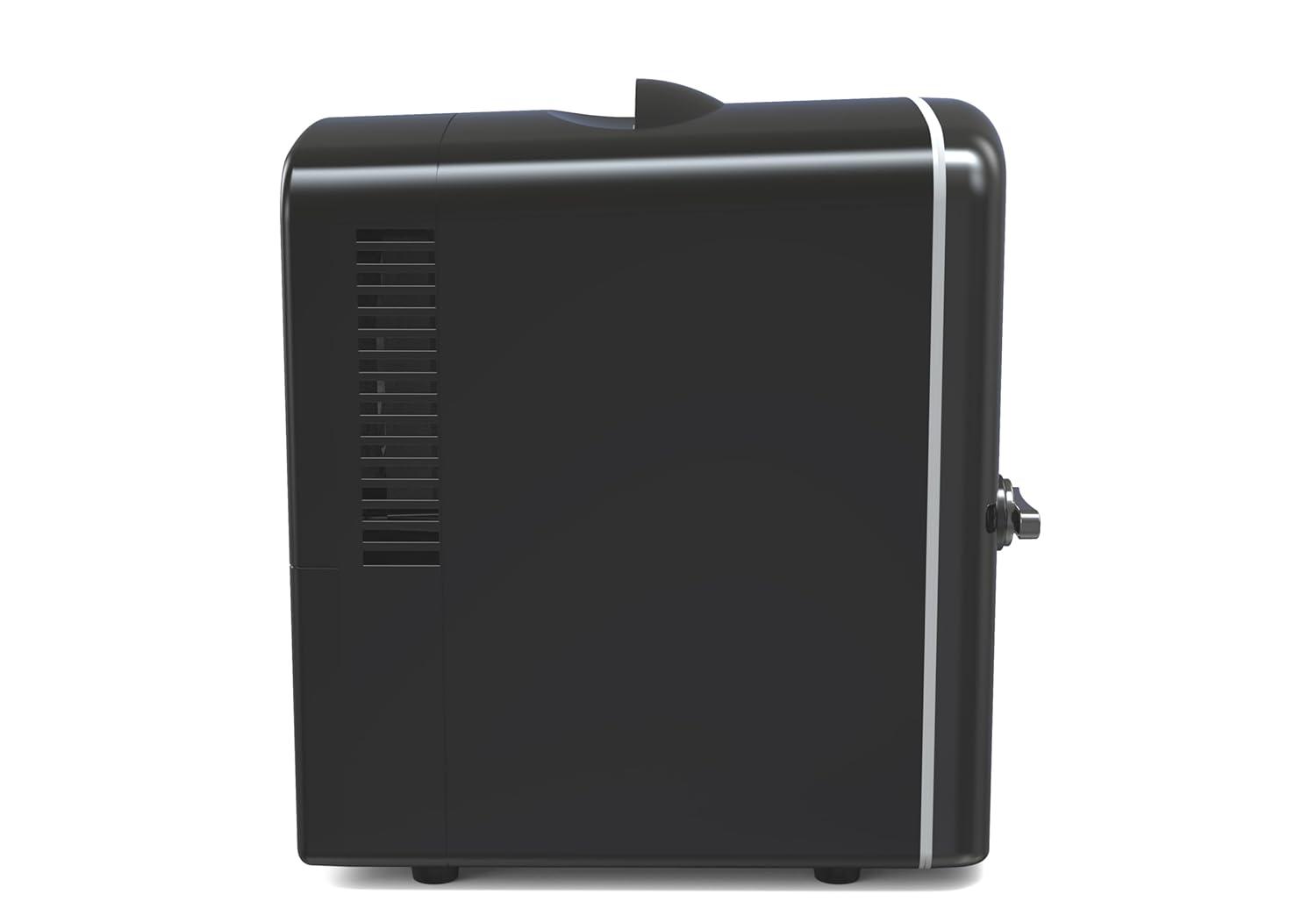 Frigidaire, 6 Can/4L Mini Personal Retro Fridge Cooler, EFMIS229, Black