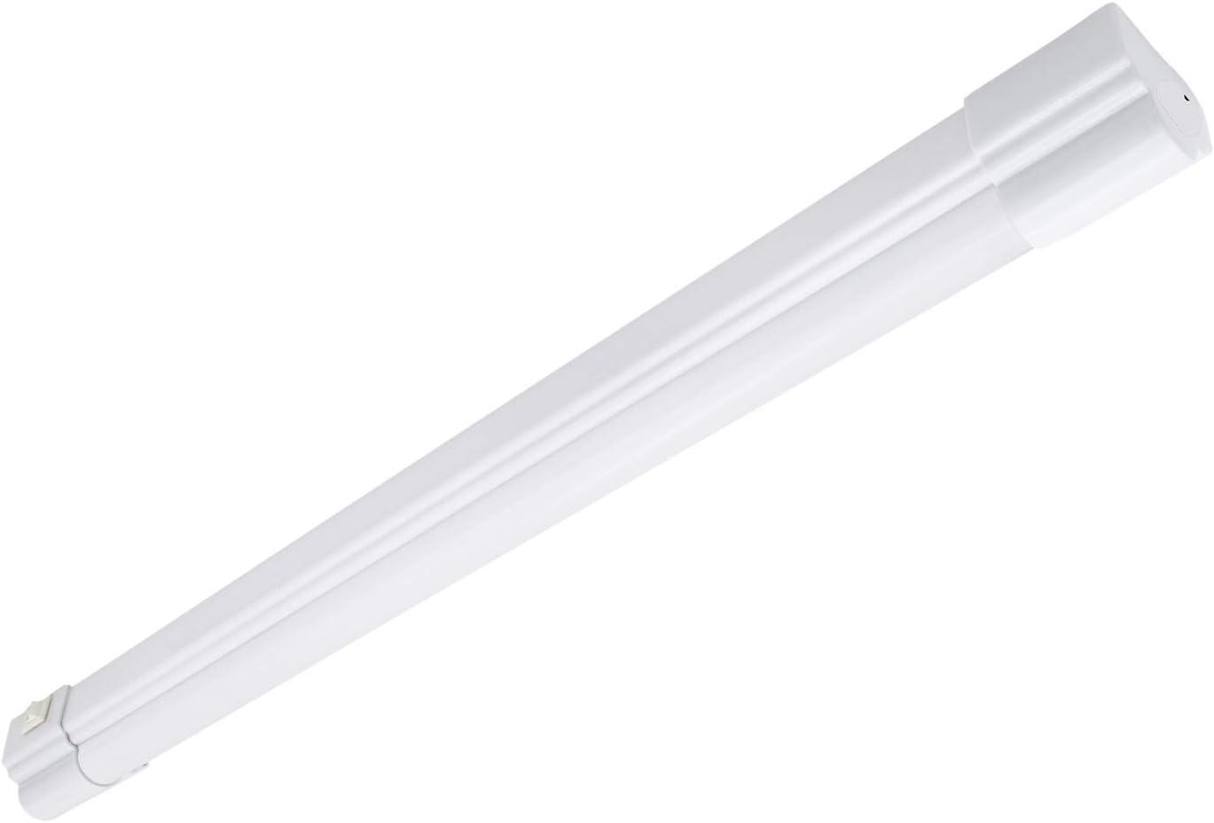 Maxxima 18 inch LED Under Cabinet Light 900 Lumens Warm White 3000K White On Off Switch Plug in