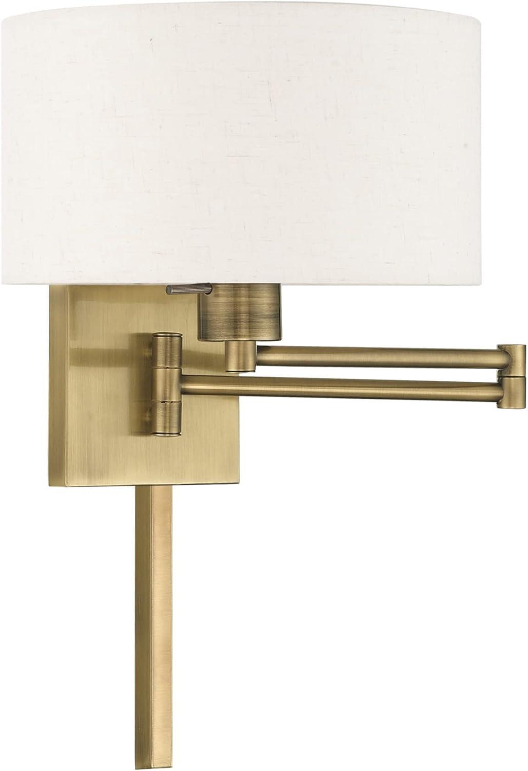 Kevyn Single Light Steel Dimmable Swing Arm Sconce