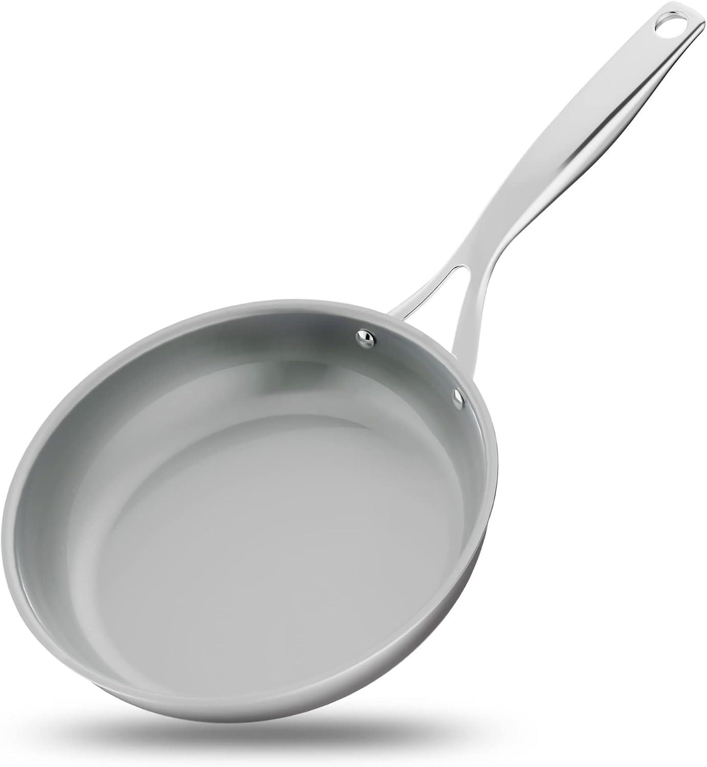 NutriChef NutriChef Stainless Steel Non-Stick Frying Pan