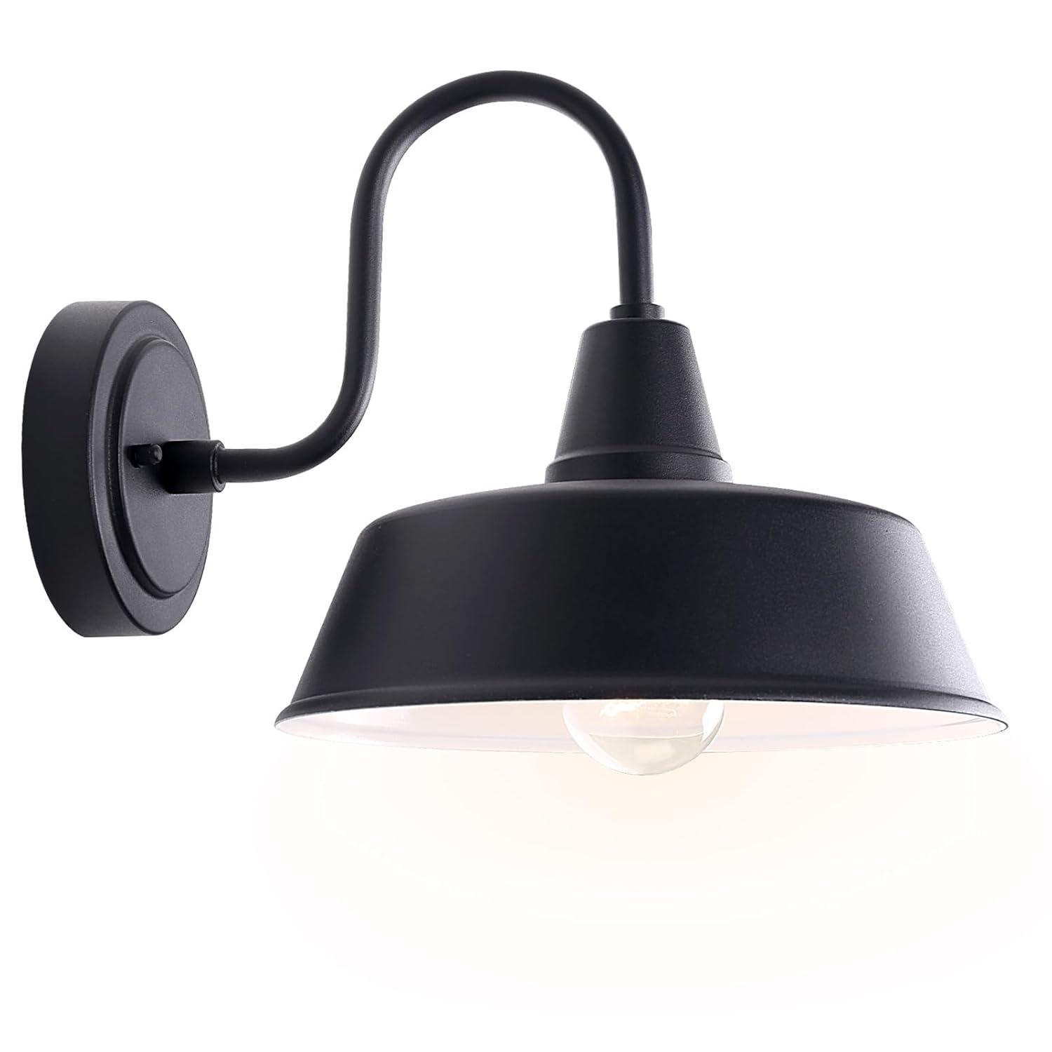 Blakeston Single Light Bell Outdoor Aluminum Wall Light