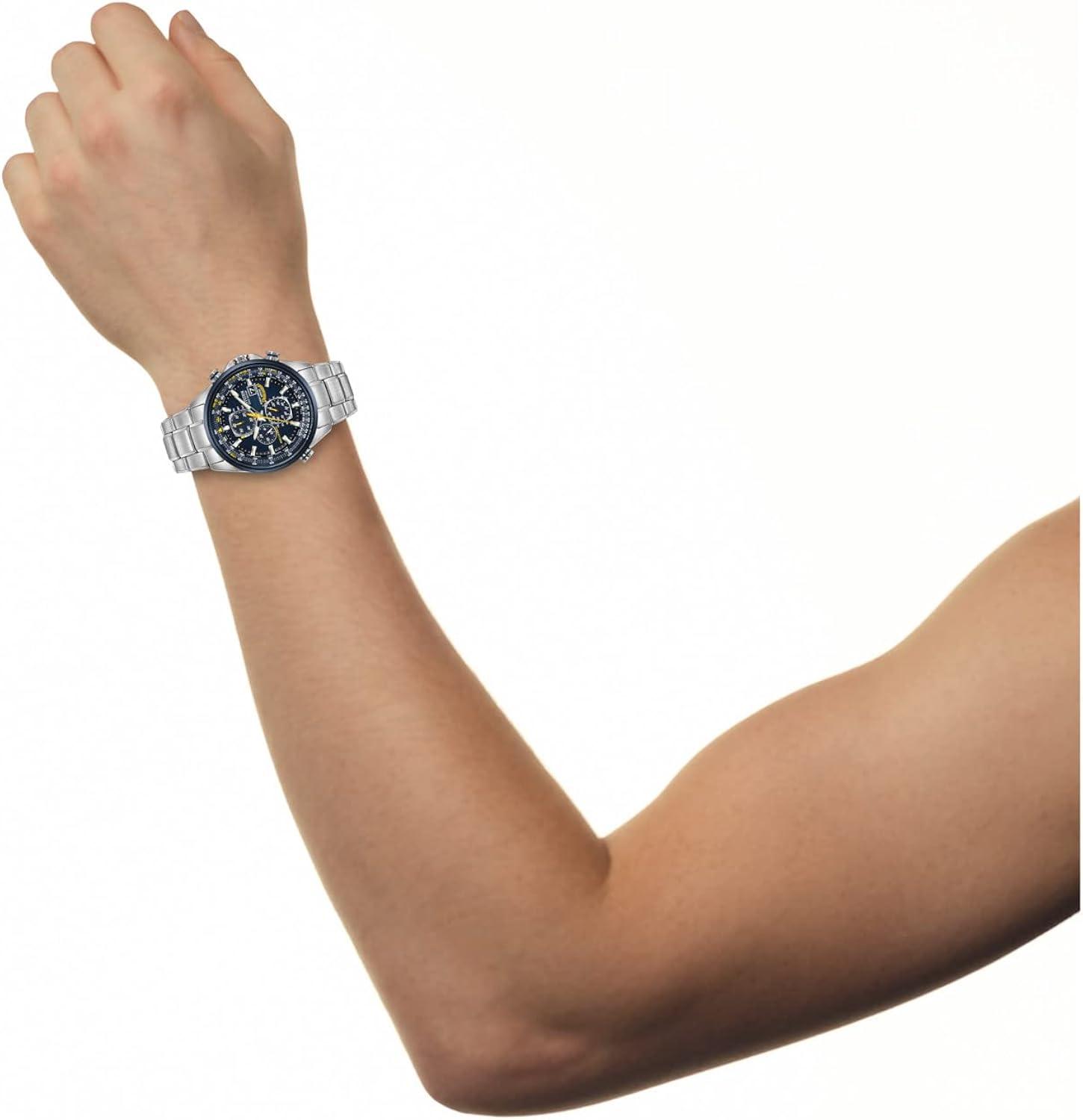 Citizen Men's Eco-Drive Blue Angels World Chronograph A-T Watch AT8020-54L