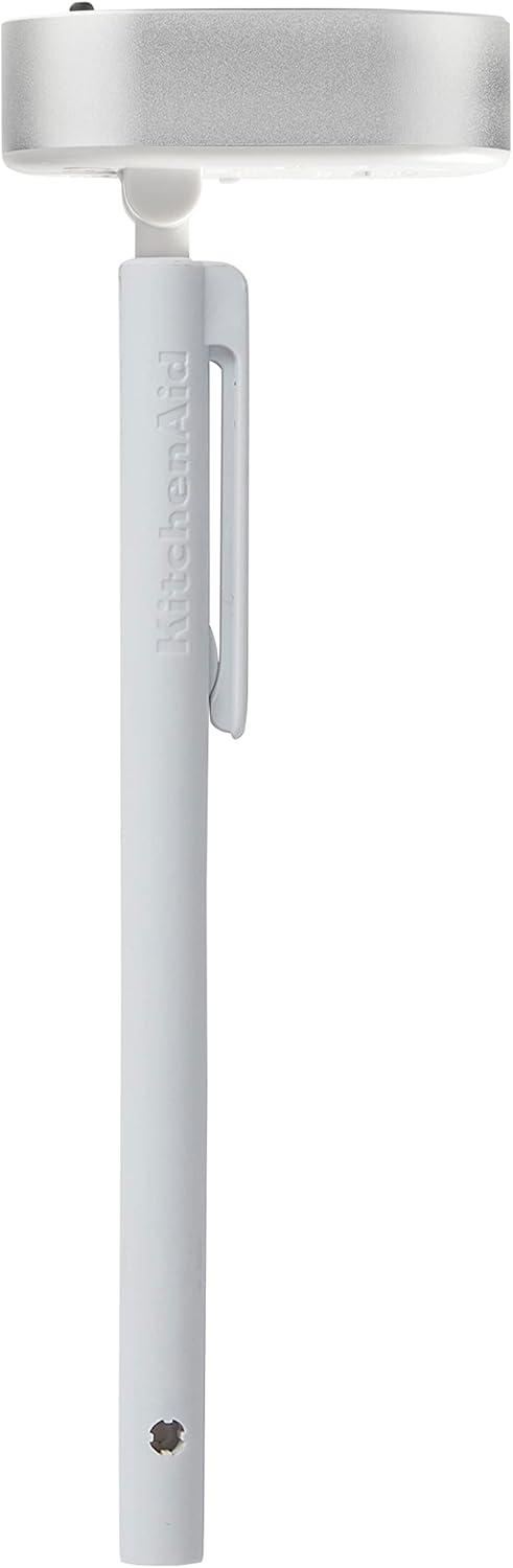 KitchenAid Digital Pivoting Kitchen Cooking Thermometer White: Meat & Food Thermometer, Digital Display, -40 to 482°F