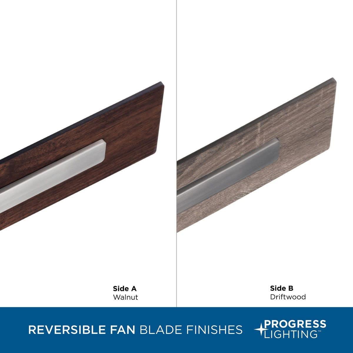 P2586-8130K-Progress Lighting-Glandon - Wide - Ceiling Fan - 1 Light - Handheld Remote in Transitional style - 60 Inches wide by 17.13 Inches