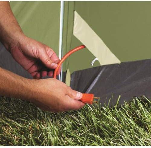 Coleman Montana 8-Person Dome Tent, 1 Room, Green