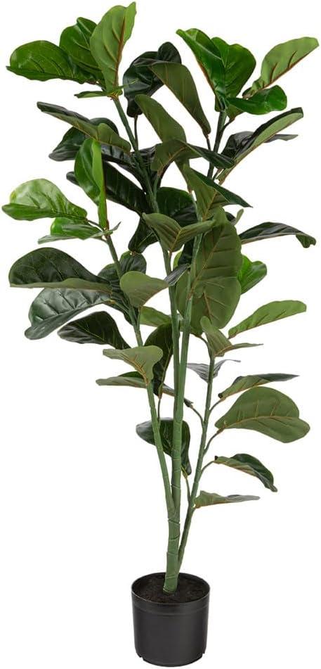 Naturae Decor Faux Fiddle Leaf Fig Plant in Pot