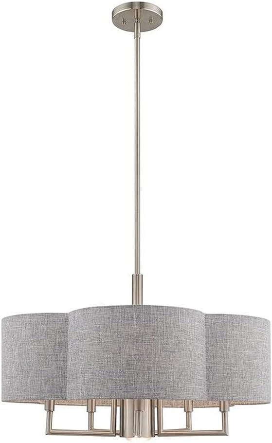 Livex Lighting Kalmar 5 - Light Chandelier in  Brushed Nickel