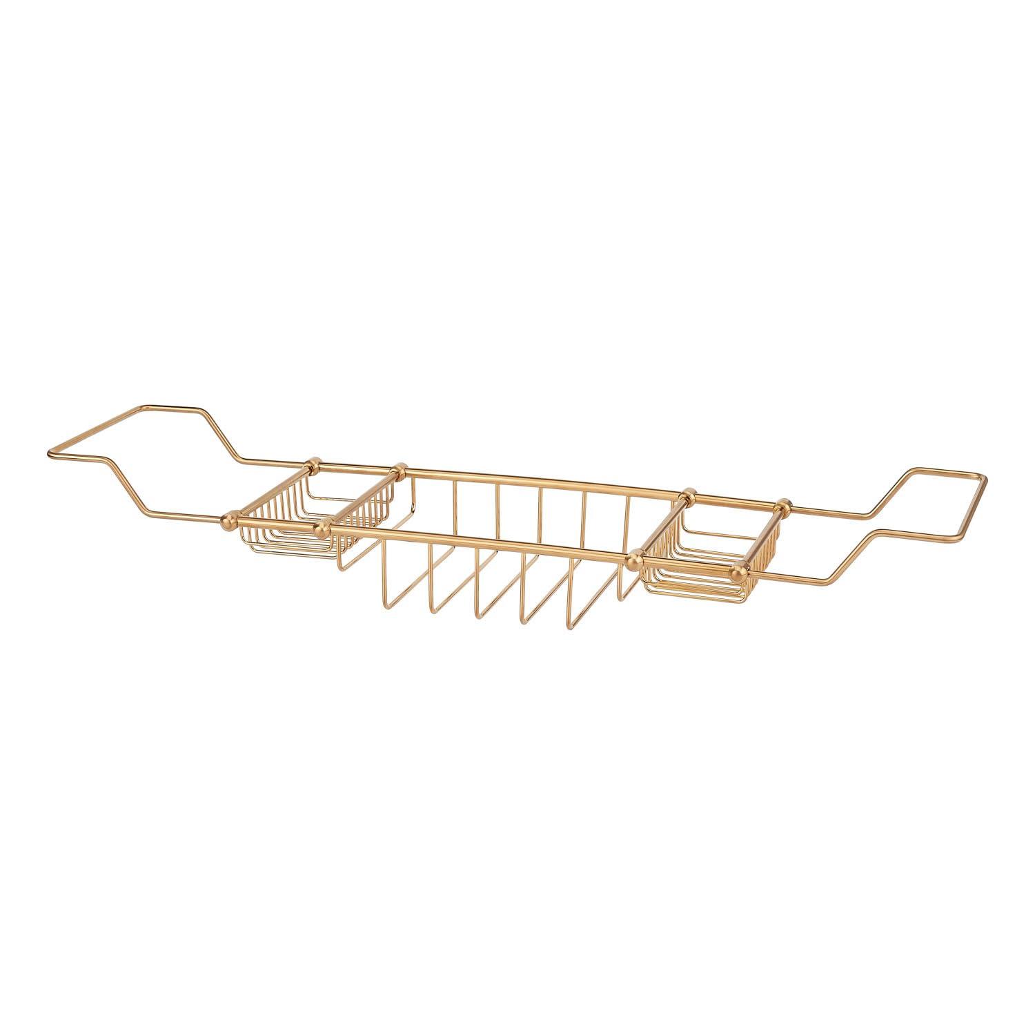 Signature Hardware Nottingham Brass Tub Caddy