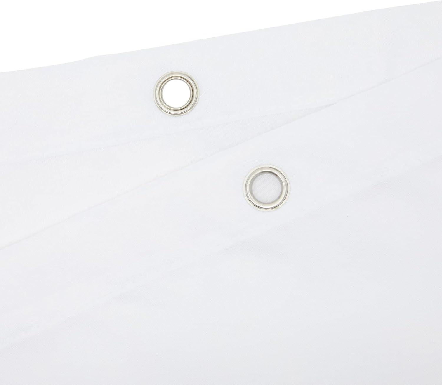 Juvale 72x72 in Botanical Floral Shower Curtain Set with 12 Hooks Set, Watercolor Flower Bathroom Decor