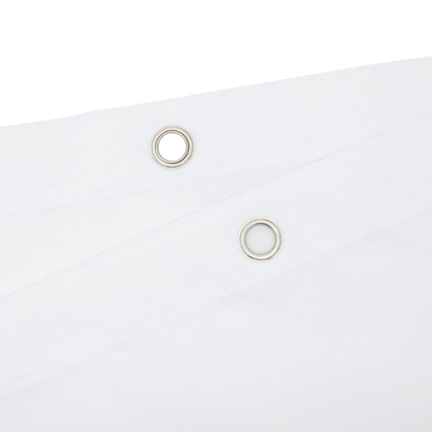 Juvale 72x72 in Botanical Floral Shower Curtain Set with 12 Hooks Set, Watercolor Flower Bathroom Decor