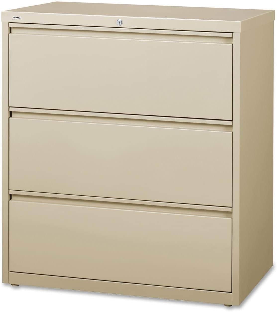 Inbox Zero Pabel 36'' Wide 3 -Drawer Steel File Cabinet