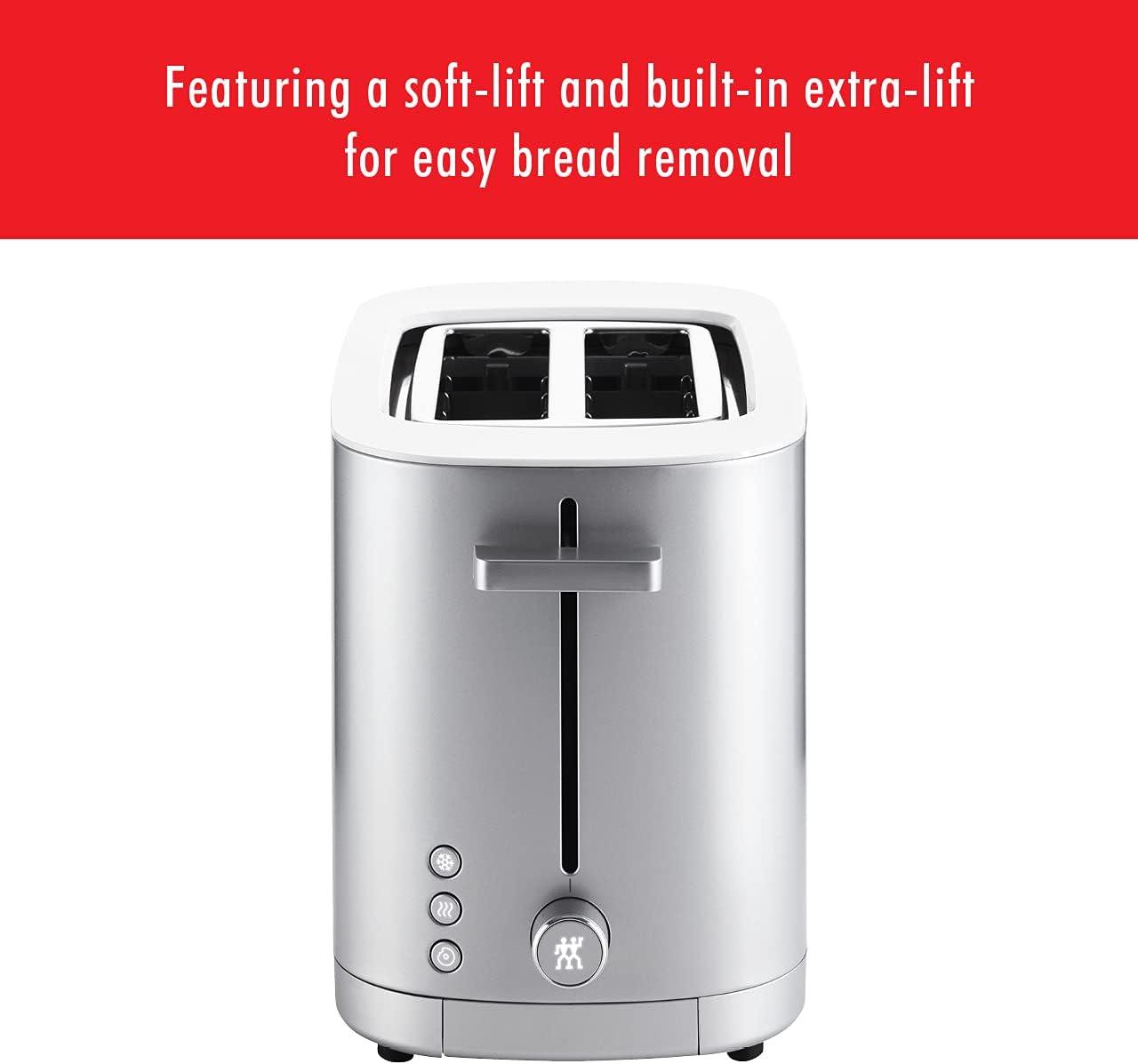 ZWILLING ® Enfinigy Silver 2-Slice Toaster