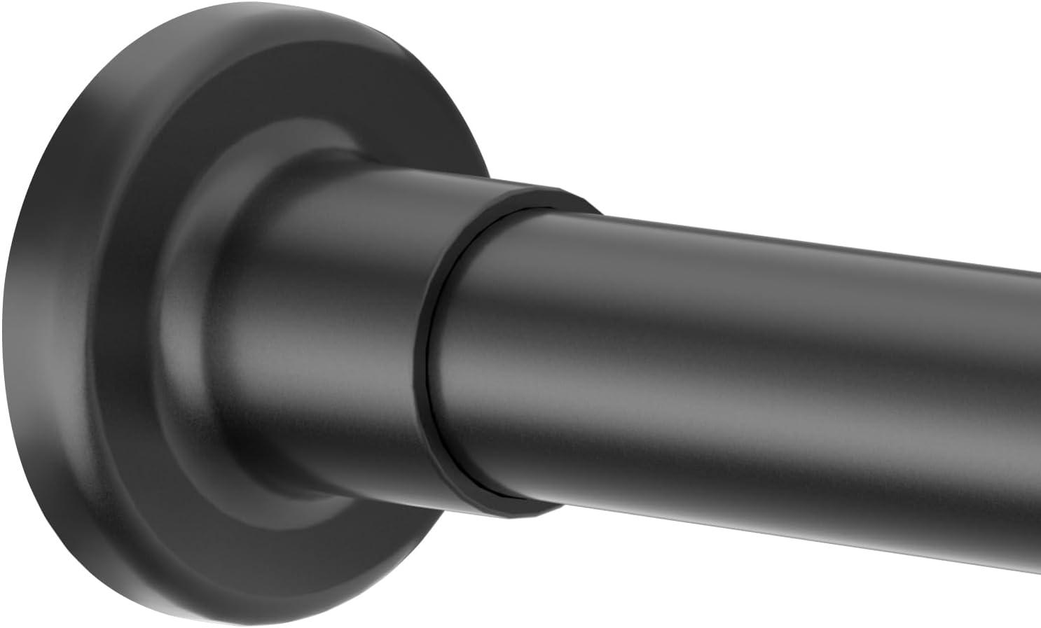 The Shower Curtain Rod, Adjustable 32-89 Inch Spring Tension Shower Rods.