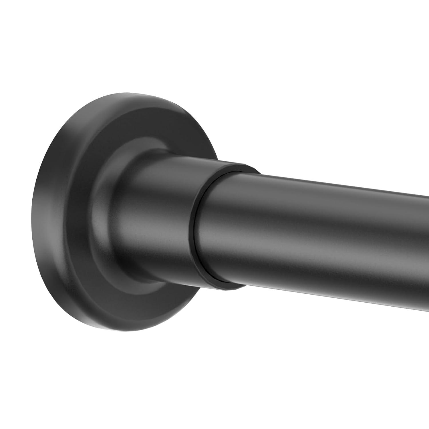 The Shower Curtain Rod, Adjustable 32-89 Inch Spring Tension Shower Rods.