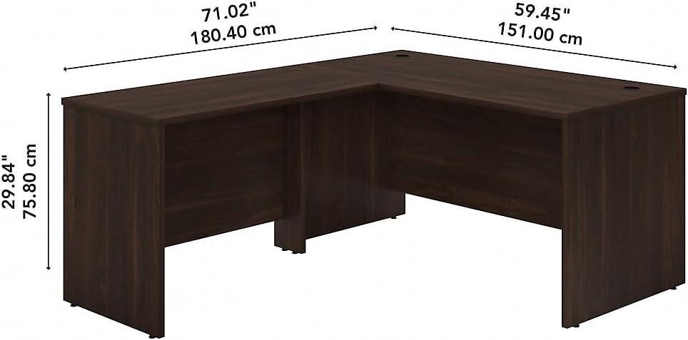 Studio C L Shaped Desk with Return