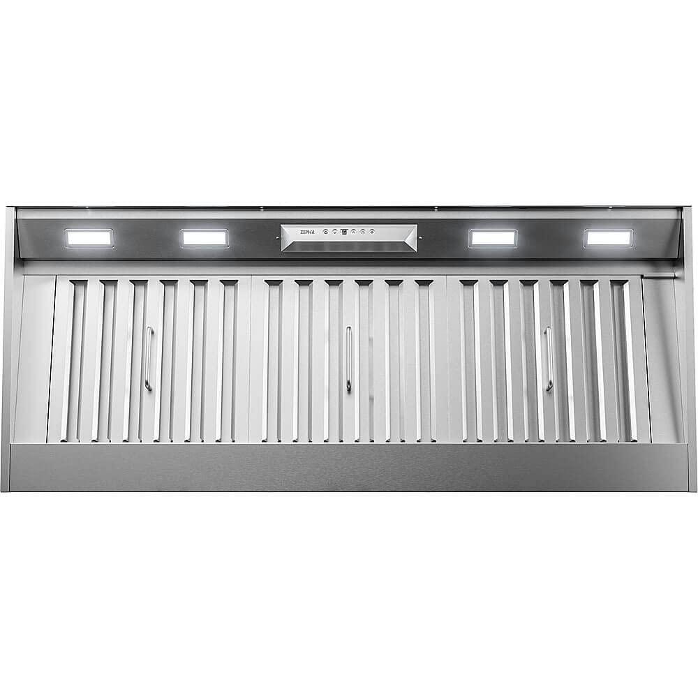 Monsoon I 48" Stainless Steel Insert Mount Range Hood with LED Lights
