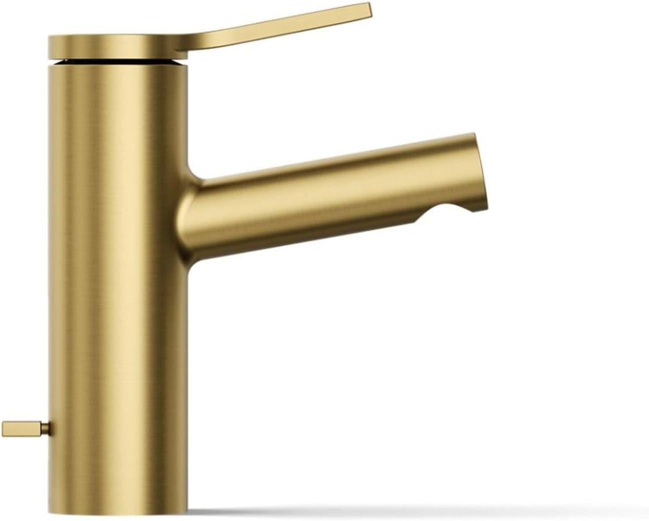 Kohler Elate Single-Handle Bathroom Faucet with Pop-Up Drain Assembly, One Hole Bathroom Sink Faucet, 1.2 gpm