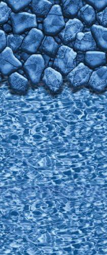 Lake Effect Pools 12' x 48" Round Bermuda Galvanized Painted Steel Above Ground Swimming Pool