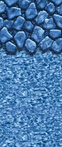 Lake Effect Pools 12' x 48" Round Bermuda Galvanized Painted Steel Above Ground Swimming Pool