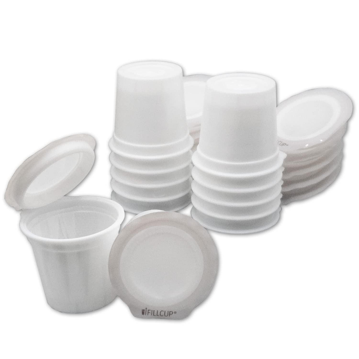 iFillCup Pods – 42 pack Fillable and Reusable Pods for use in Keurig brewers. Zero sediment Gold Medal Champion coffee quality. Universally compatible in single and multi-needle brewers. | Red