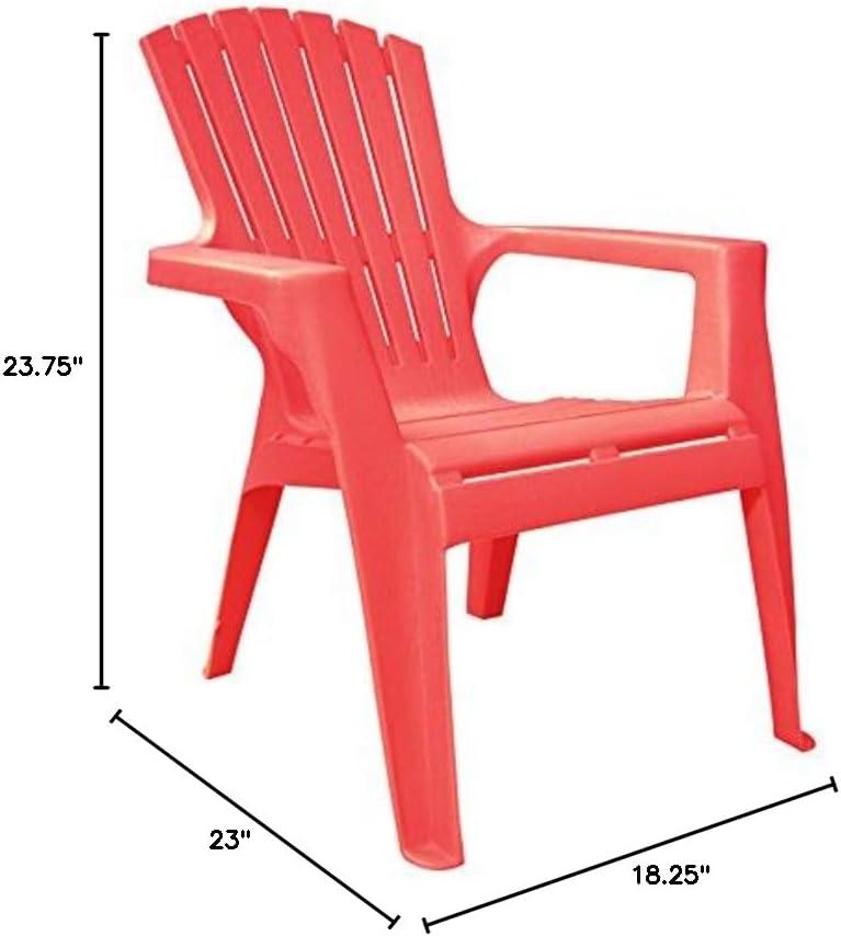Adams Outdoor Plastic Kids Adirondack Chair (Small)