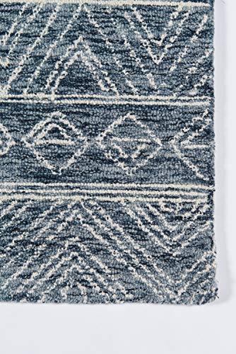 Momeni Geometric Contemporary Area Rugs, Blue