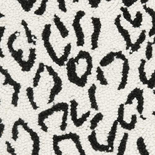 Martha Stewart Rugs Chelsea Hand Hooked Wool Animal Print Rug