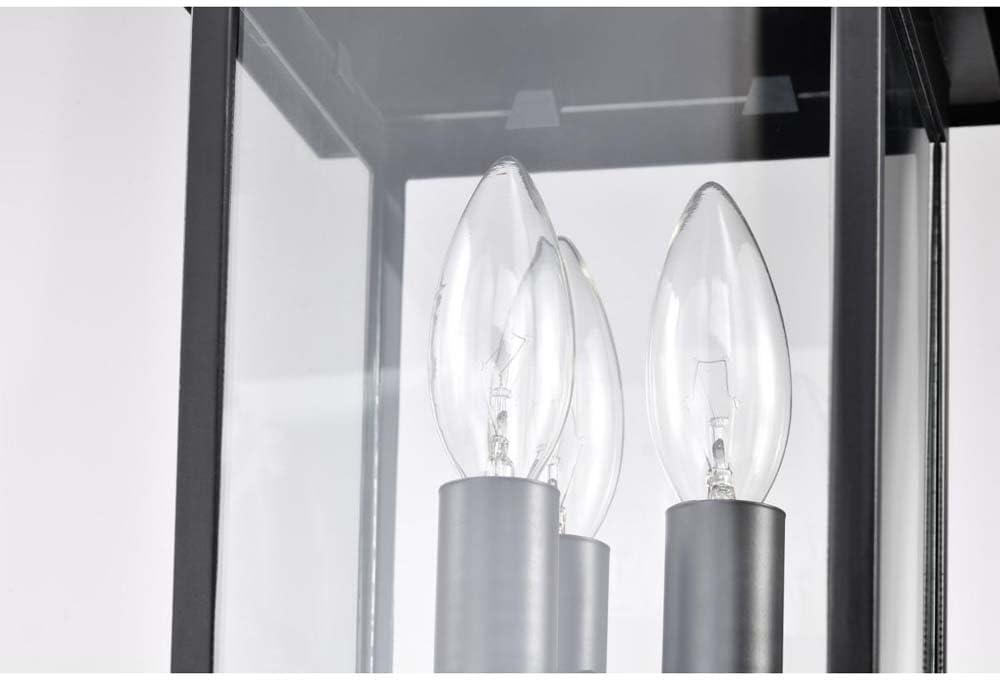 Nuvo Lighting Jamesport 3 - Light Lantern in  Matte Black