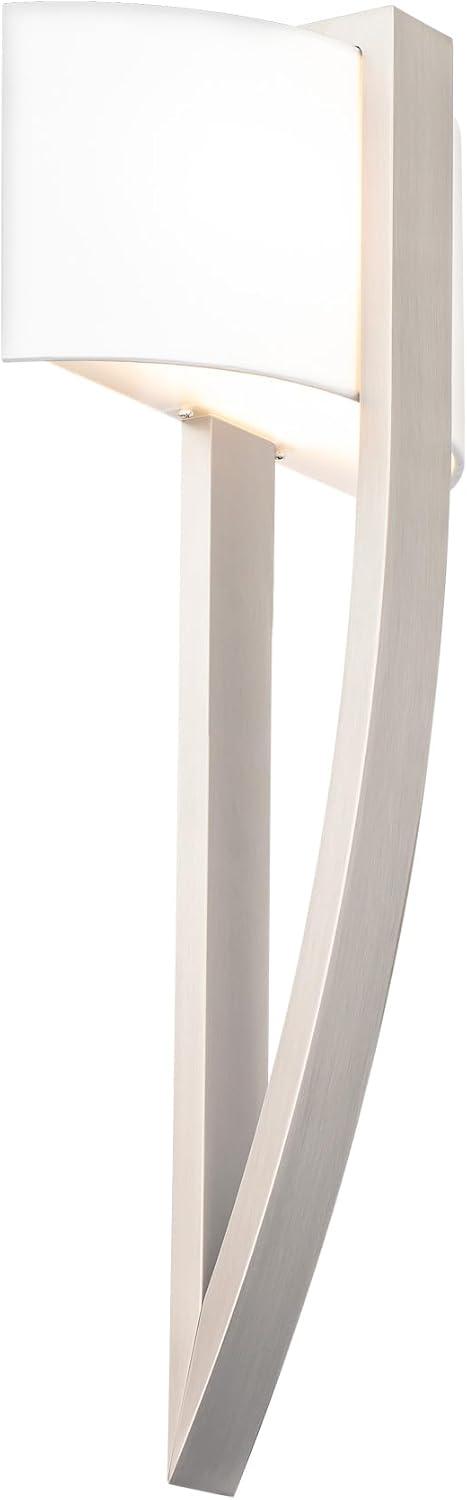 Curvana Aluminum LED Flush Mounted Sconce