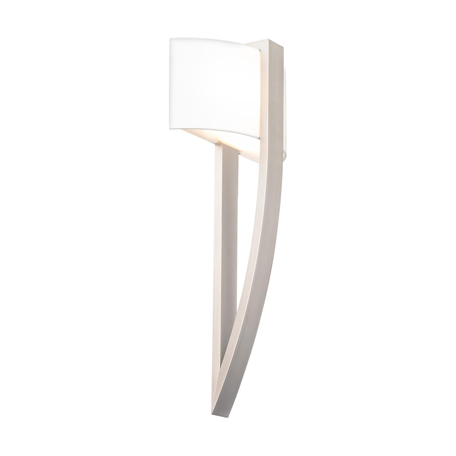 Curvana Aluminum LED Flush Mounted Sconce