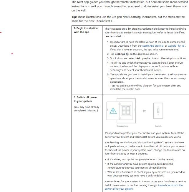 INKEDZ Google Nest Thermostat - Smart Thermostat for Home - Programmable Wifi Thermostat - Charcoal