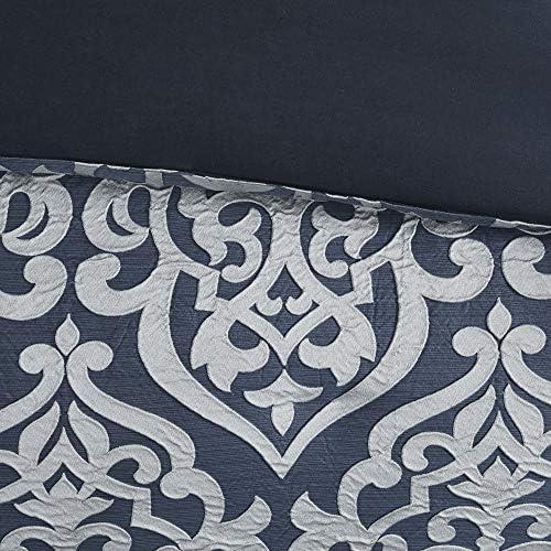 Madison Park Odette Jacquard 8 Piece Comforter Set