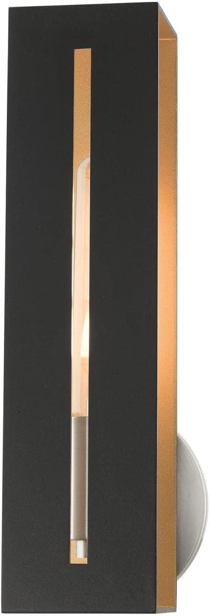 Livex Lighting Soma 1 - Light Wall Light in  Textured Black