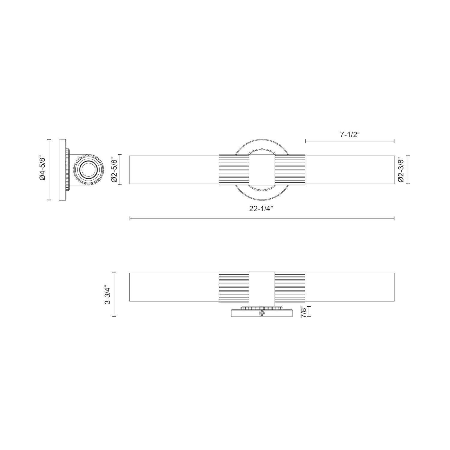 Alora Mood Rue Steel Wallchiere