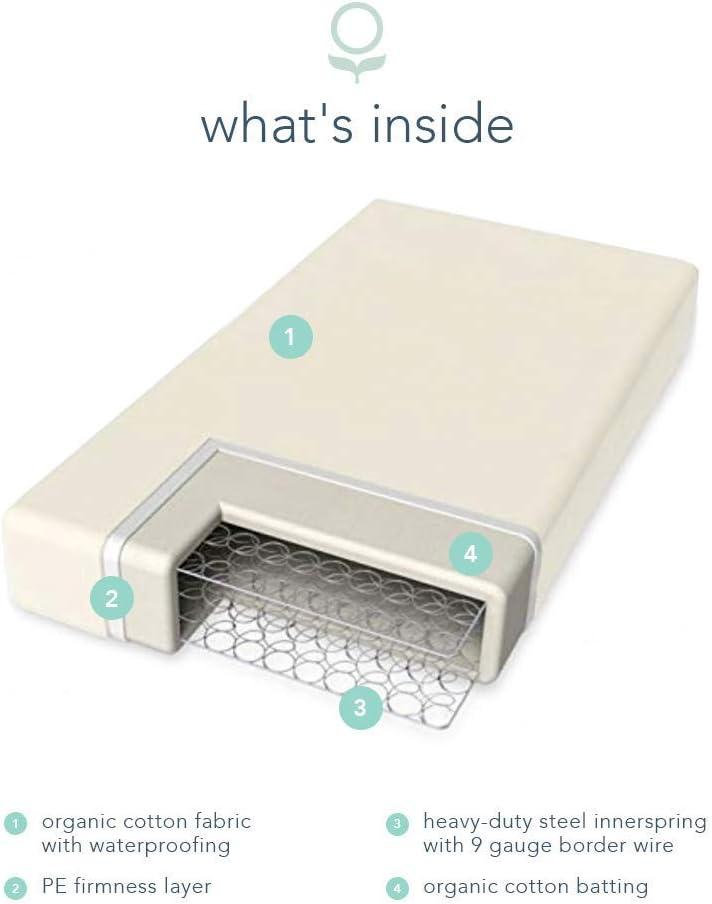 Naturepedic Organic Cotton Classic Crib Firm Mattress