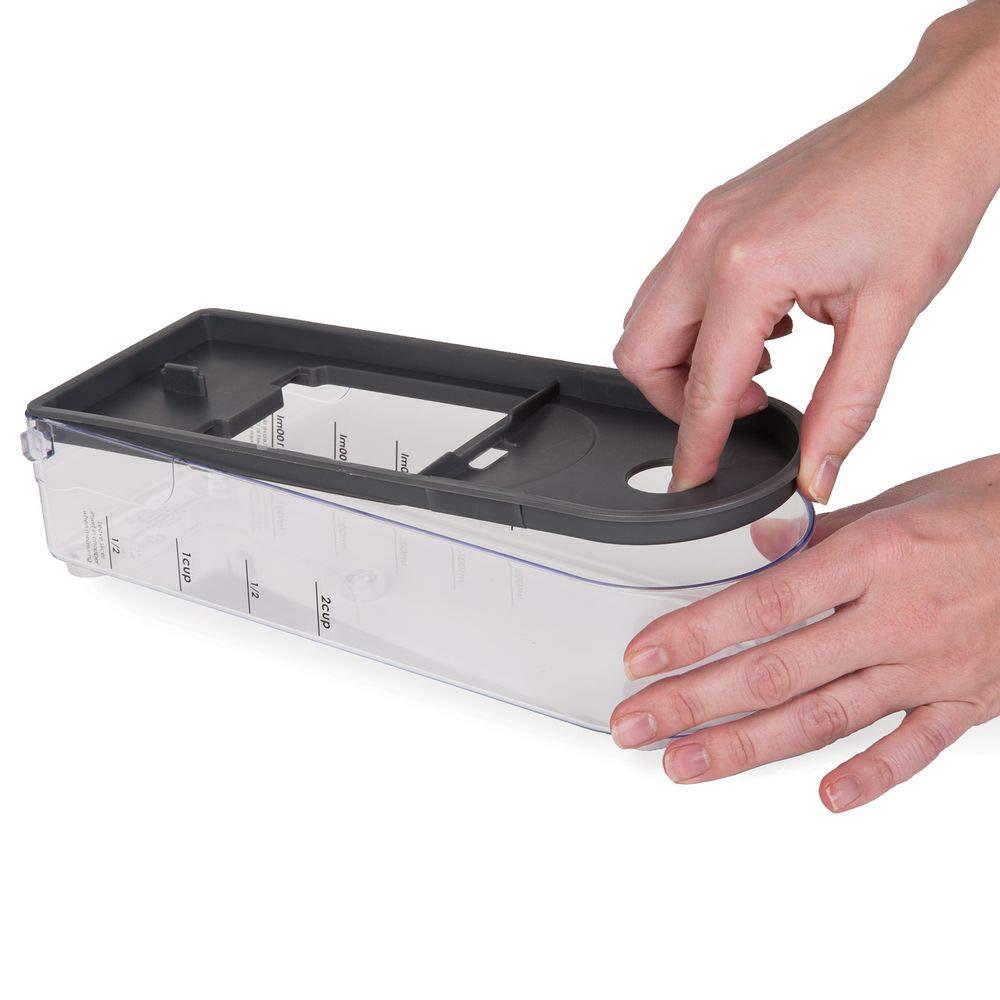 Prepworks Veggie Chopper Dicer and Spiralizer: Manual Food Chopper with Container, 3 Blades, Dishwasher-Safe
