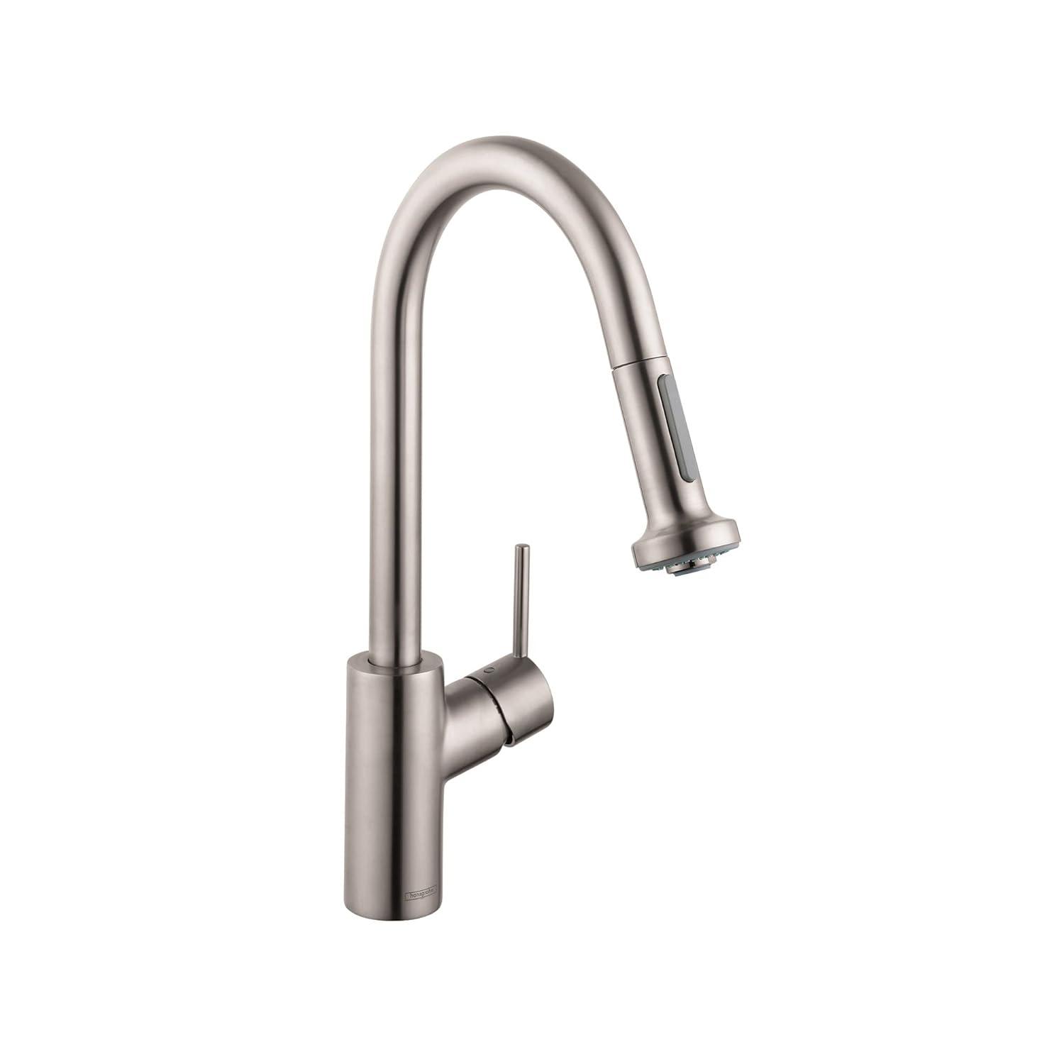 Talis S² Pull Down Single Handle Kitchen Faucet with Handle and Supply Lines