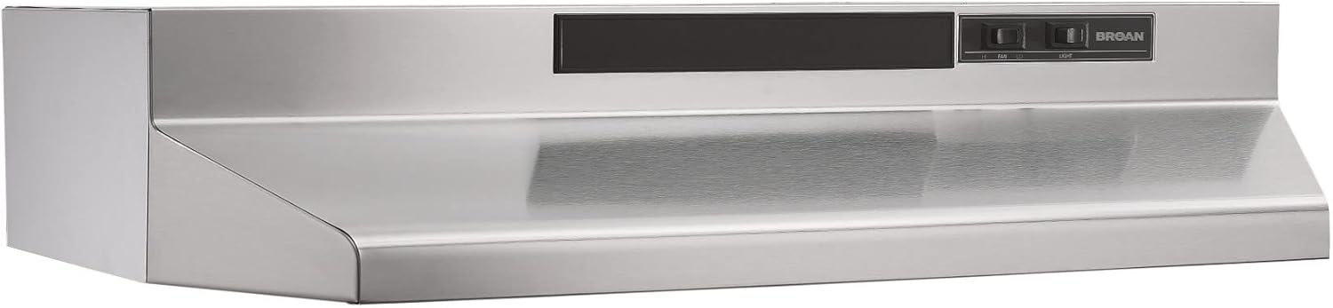 Broan NuTone Broan NuTone 30" Steel 160 CFM Convertible Under Cabinet Range Hood with Mesh Filter F403023