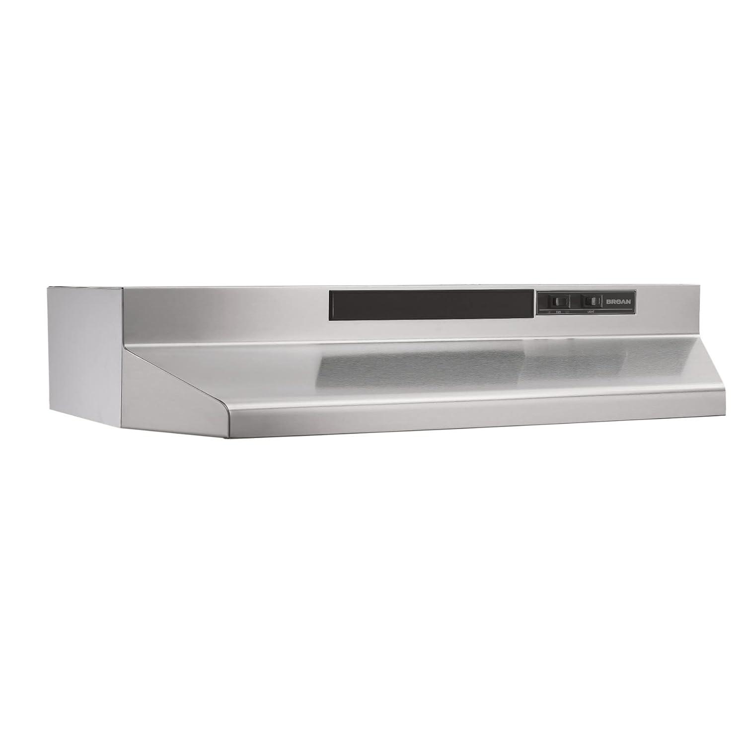 Broan NuTone Broan NuTone 30" Steel 160 CFM Convertible Under Cabinet Range Hood with Mesh Filter F403023