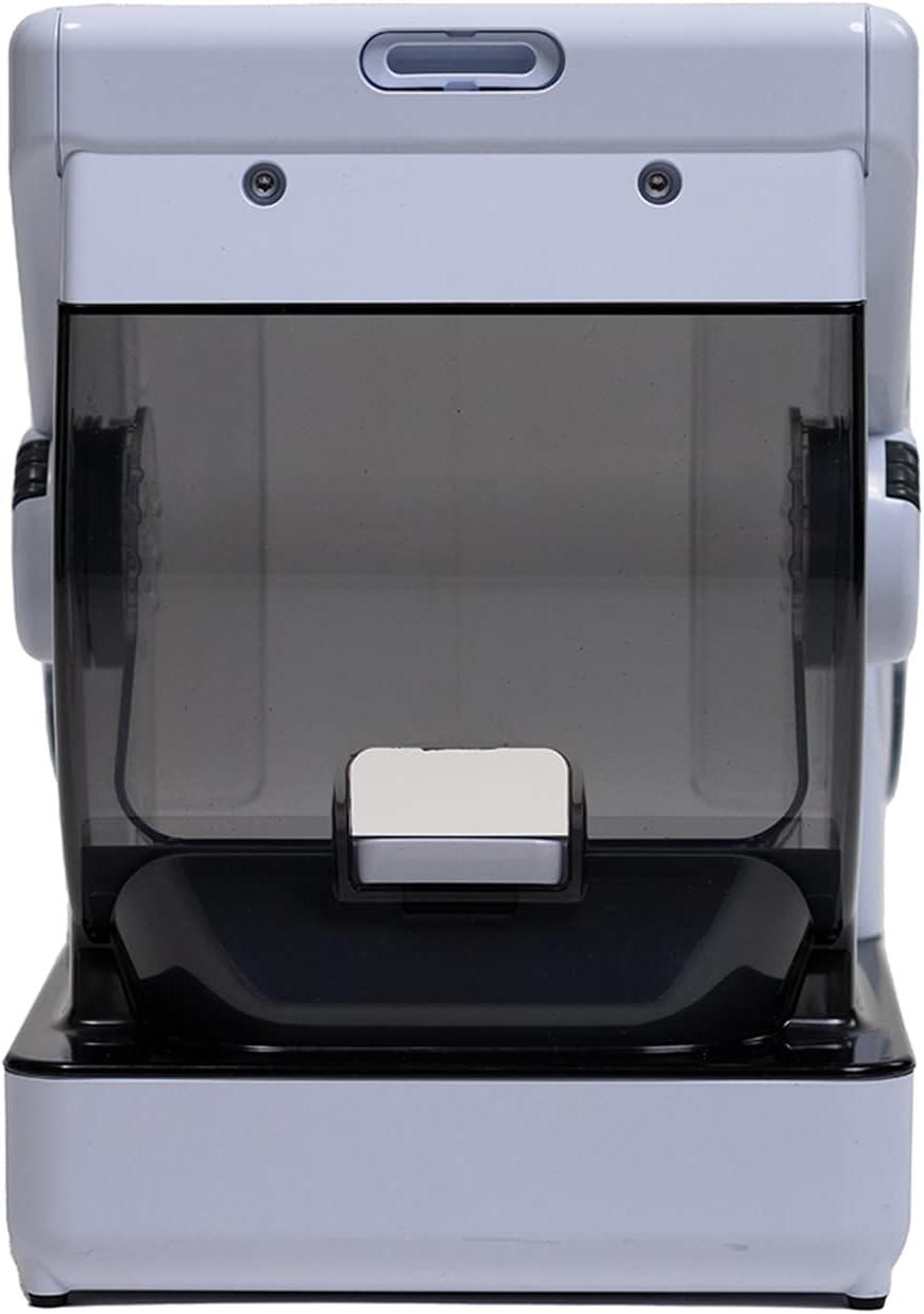 MiBowl Automatic Microchip Cat Feeder with BPA Free Bowl, Enclosed Back, and Collar Worn ID Disc