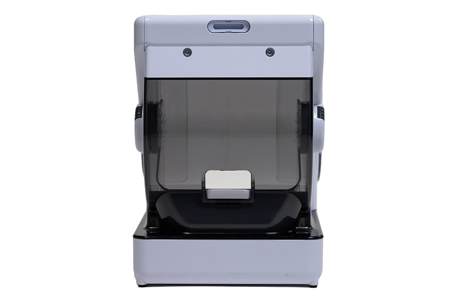 MiBowl Automatic Microchip Cat Feeder with BPA Free Bowl, Enclosed Back, and Collar Worn ID Disc