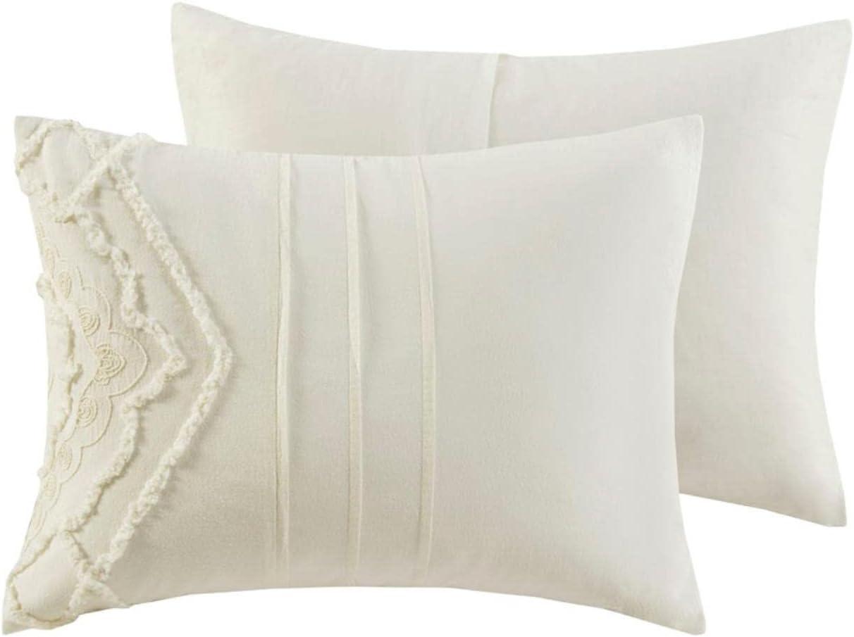 Madison Park Margot Boho Style Embroidered 100% Cotton Comforter Set