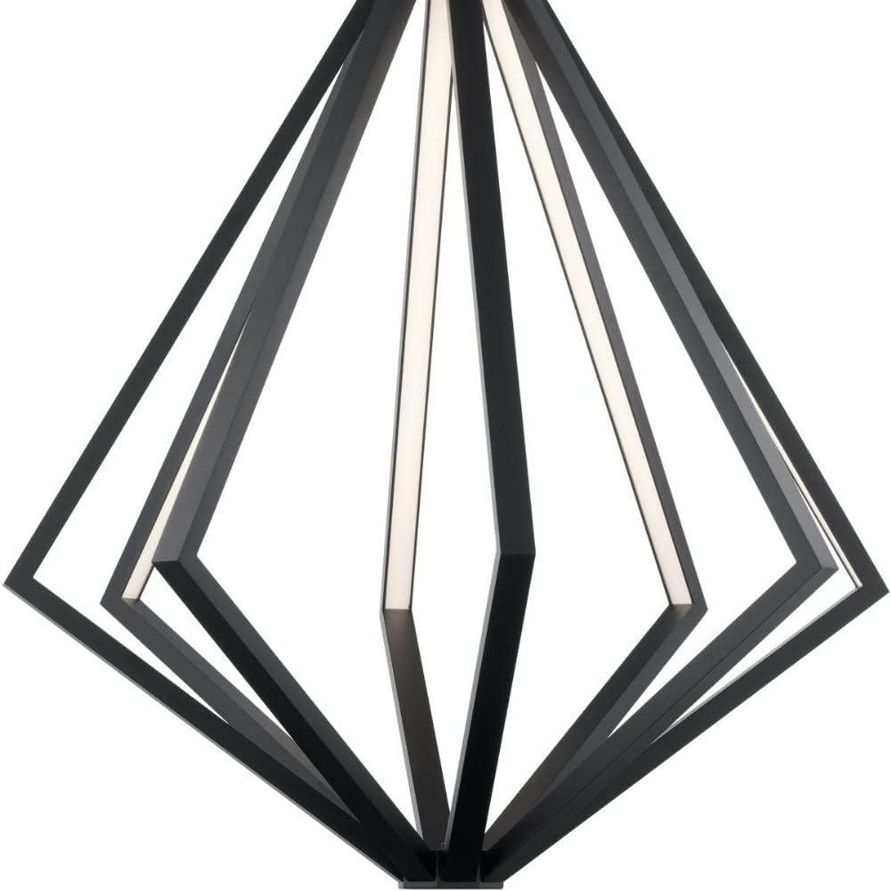 8-Light LED Gold Diamond LED Chandelier With Silicone Diffusers