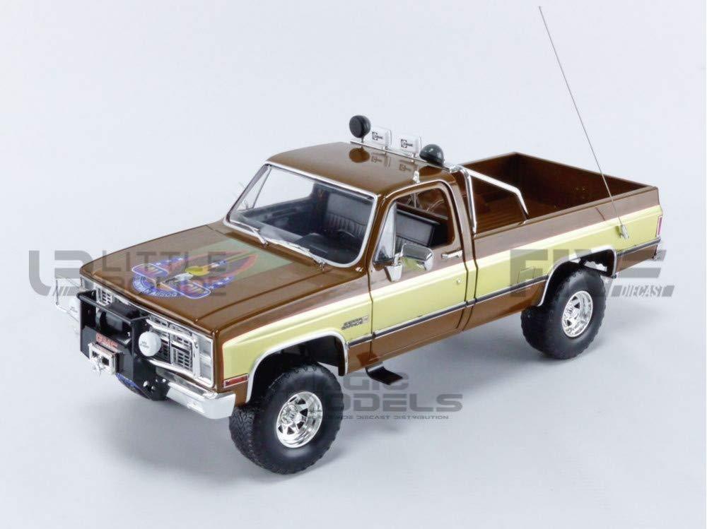 1982 GMC K-2500 Sierra Grande Pickup Truck Brown "The Fall Guy" (1981-1986) TV Series 1/18 Diecast Model Car by Greenlight