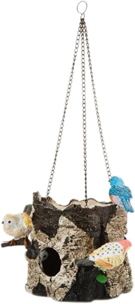 Spoontiques Birds/Tree Stump Birdhouse
