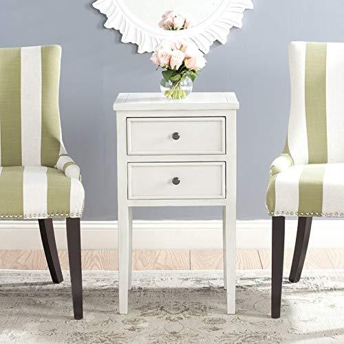 Toby Accent Table with Storage Drawers - Dark Teal - Safavieh.