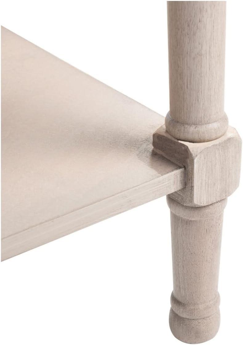 Peyton 1 Drawer Accent Table - Greige - Safavieh